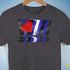 Distressed Leather Pride Exclamation Points Premium Unisex T-Shirt